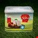 وزن خالص	800 گرمترکیبات	شیر تازه و پاستوریزه، مایه پنیر، استارتر و نمکبسته بندی	حلب فلزی با درب آسان باز شو پک 8 تایی شیرینگ